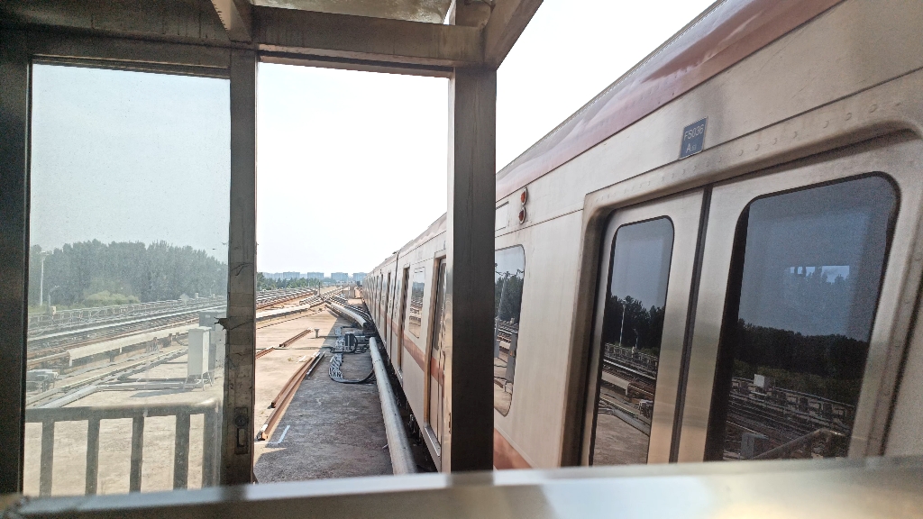 【北京地铁】地铁房山线bdk03-fs036出篱笆房站