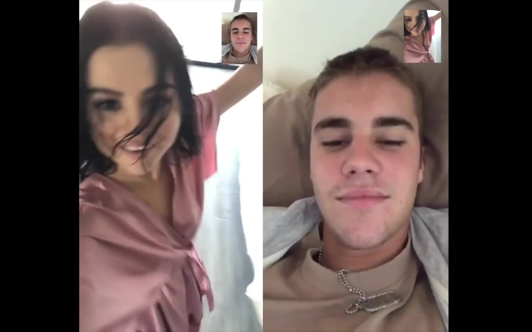 [图]《Wolves》傻脸Selena Gomez和贾斯汀比伯Justin Bieber版MV