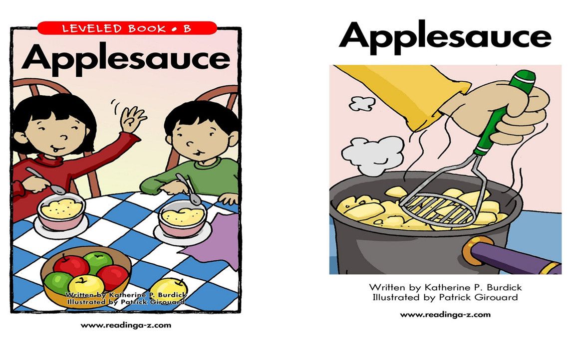 applesauce|raz分级读物讲解|少儿英语绘本