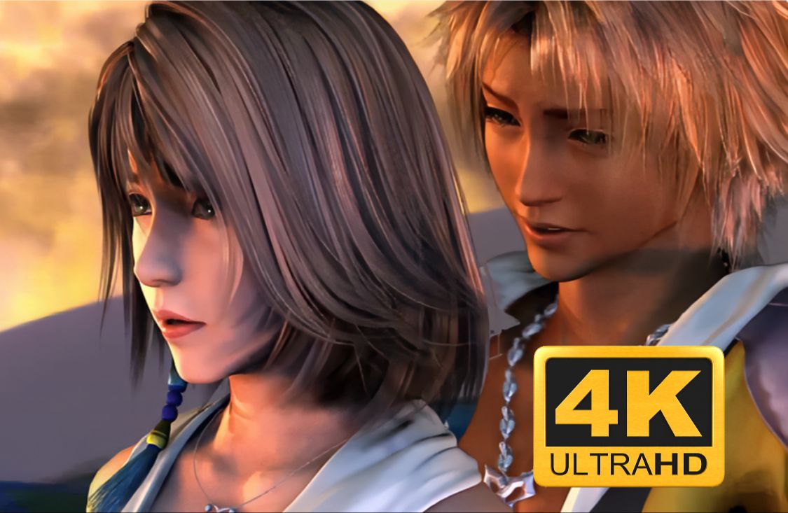【4k60fps超清画质】 最终幻想10主题曲 尤娜 素敵だね
