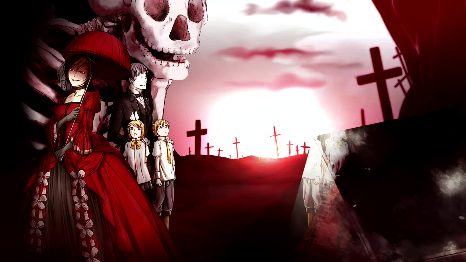 【ia rocks feat.初音ミク&镜音リン&vy1】banica concerto!