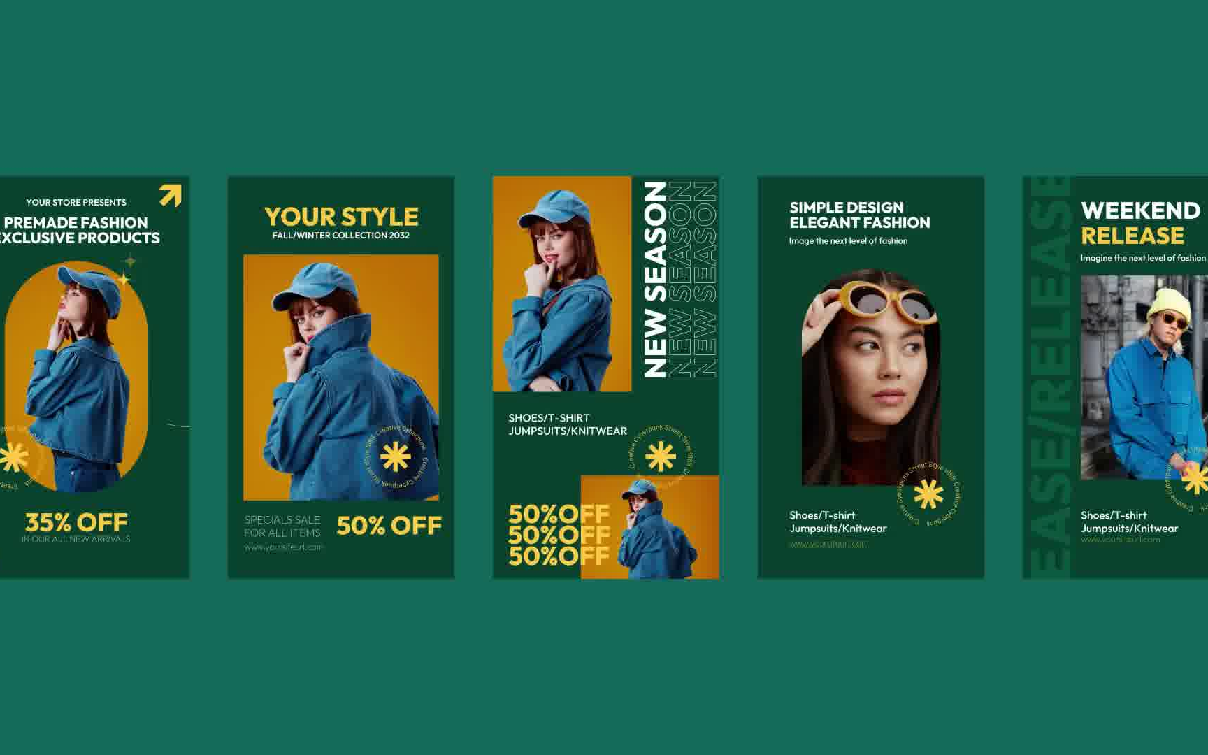 ae竖屏分辨率模板-人物介绍活动宣传单海报 竖屏垂直分辨率开屏广告