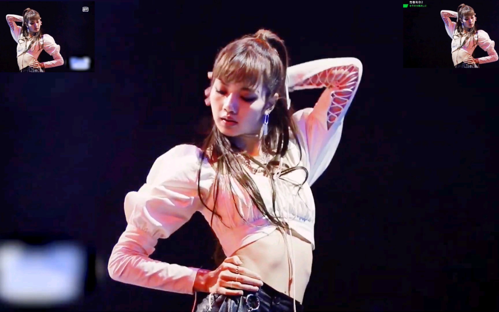 lisa 当导师 狂秀舞记 撩晕全场 心血澎湃   【青春有你3】-2021-2-17