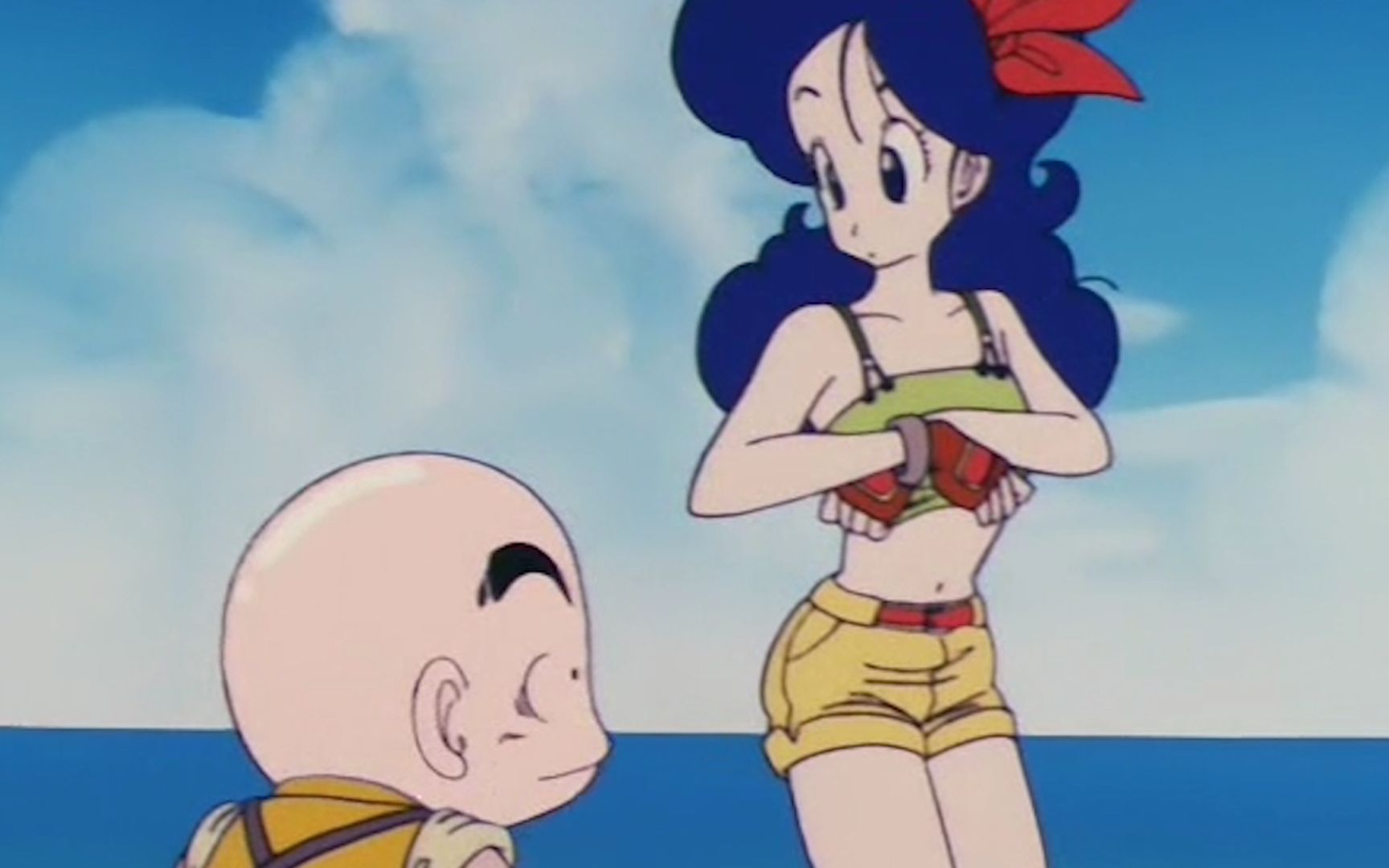 龙珠剧情龟仙屋篇01:悟空克林带着兰琪拜师,看龟仙人如何猥琐_哔哩