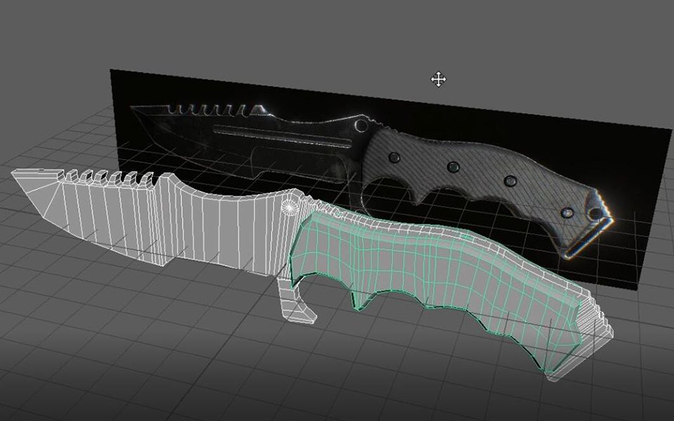 【maya】那些武器建模你不知道的干货