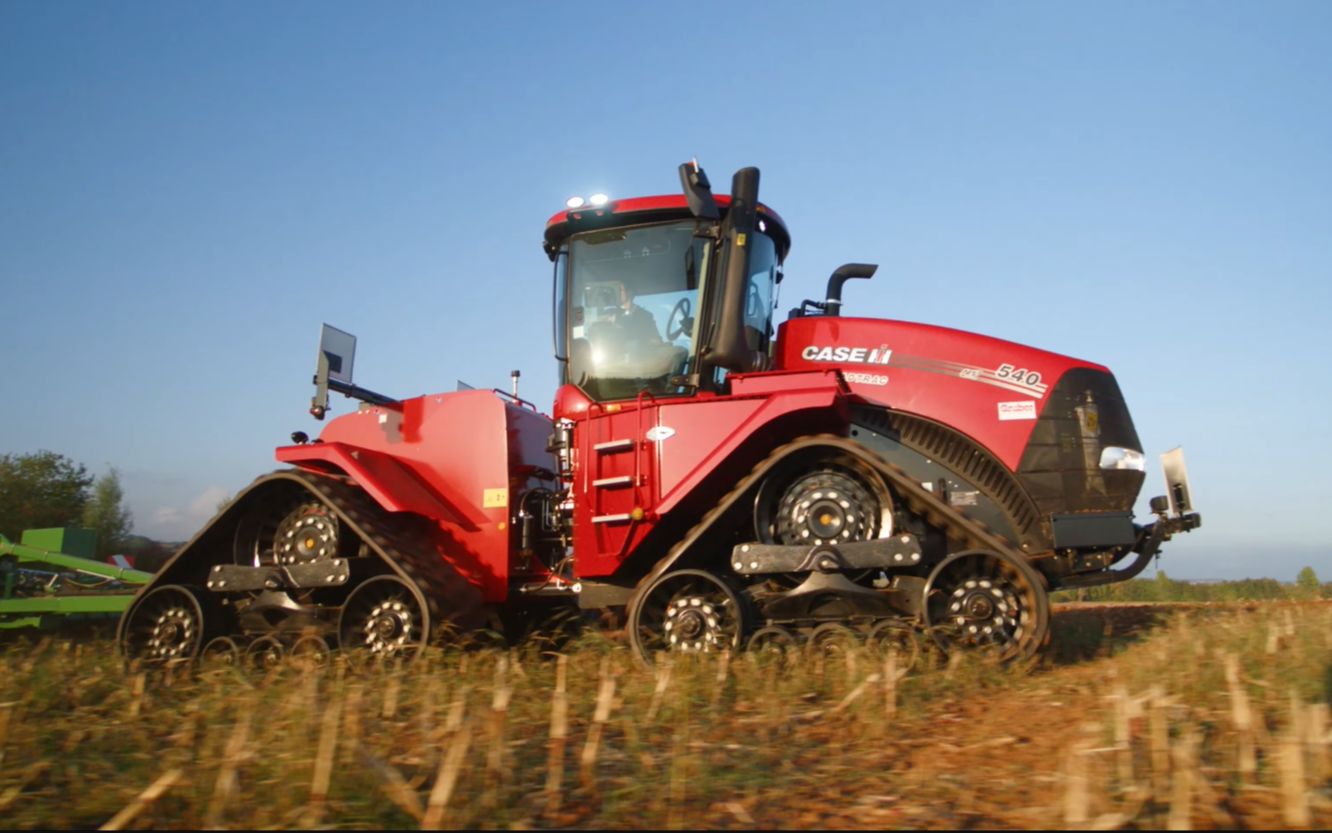 凯斯magnum 400 540拖拉机4k_哔哩哔哩_bilibili