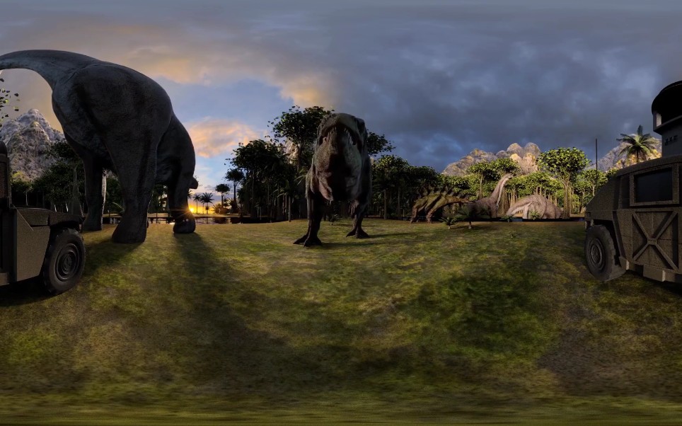 【vr眼镜】【360度无死角拍摄】恐龙