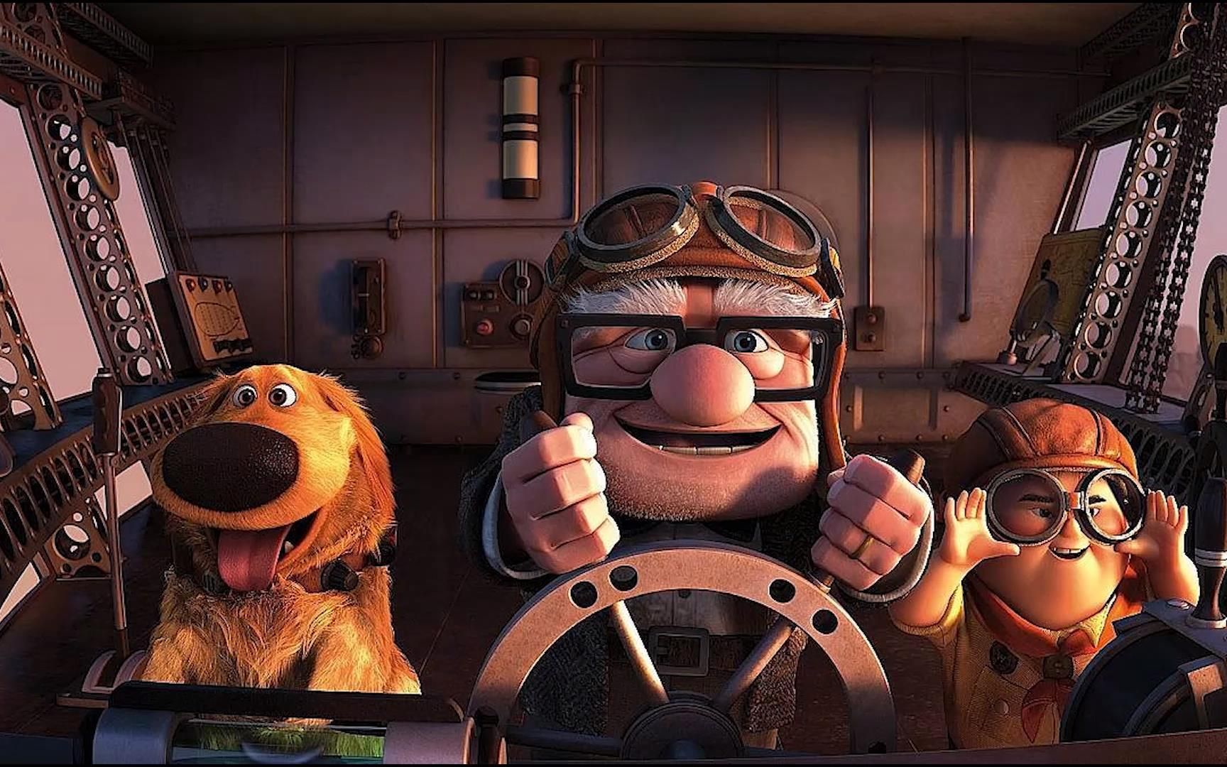 从青梅竹马到白头偕老,飞屋环游记中的爱情,真的让人羡慕_哔哩哔哩