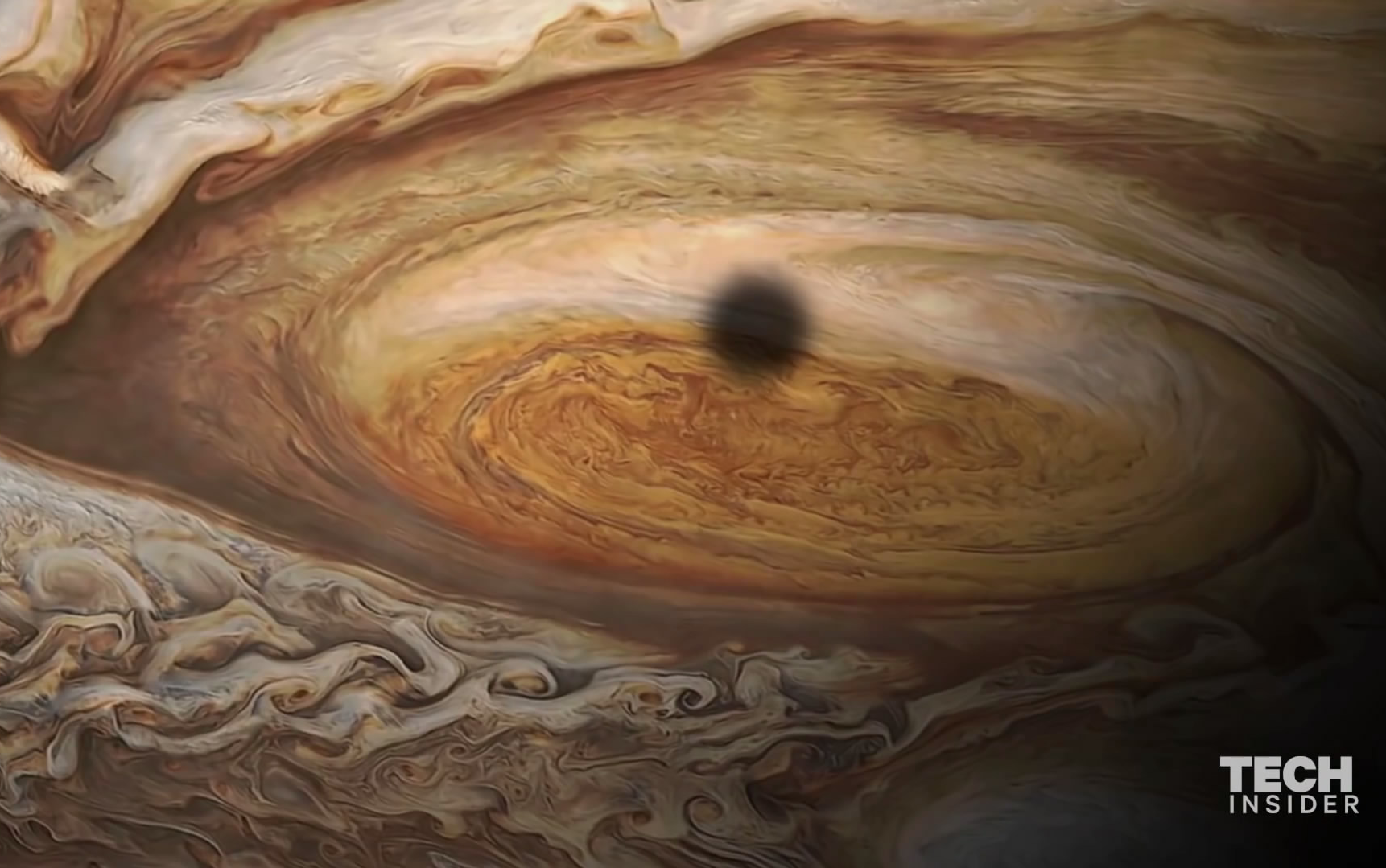 木星南极上的白色风暴@天文志愿字幕组