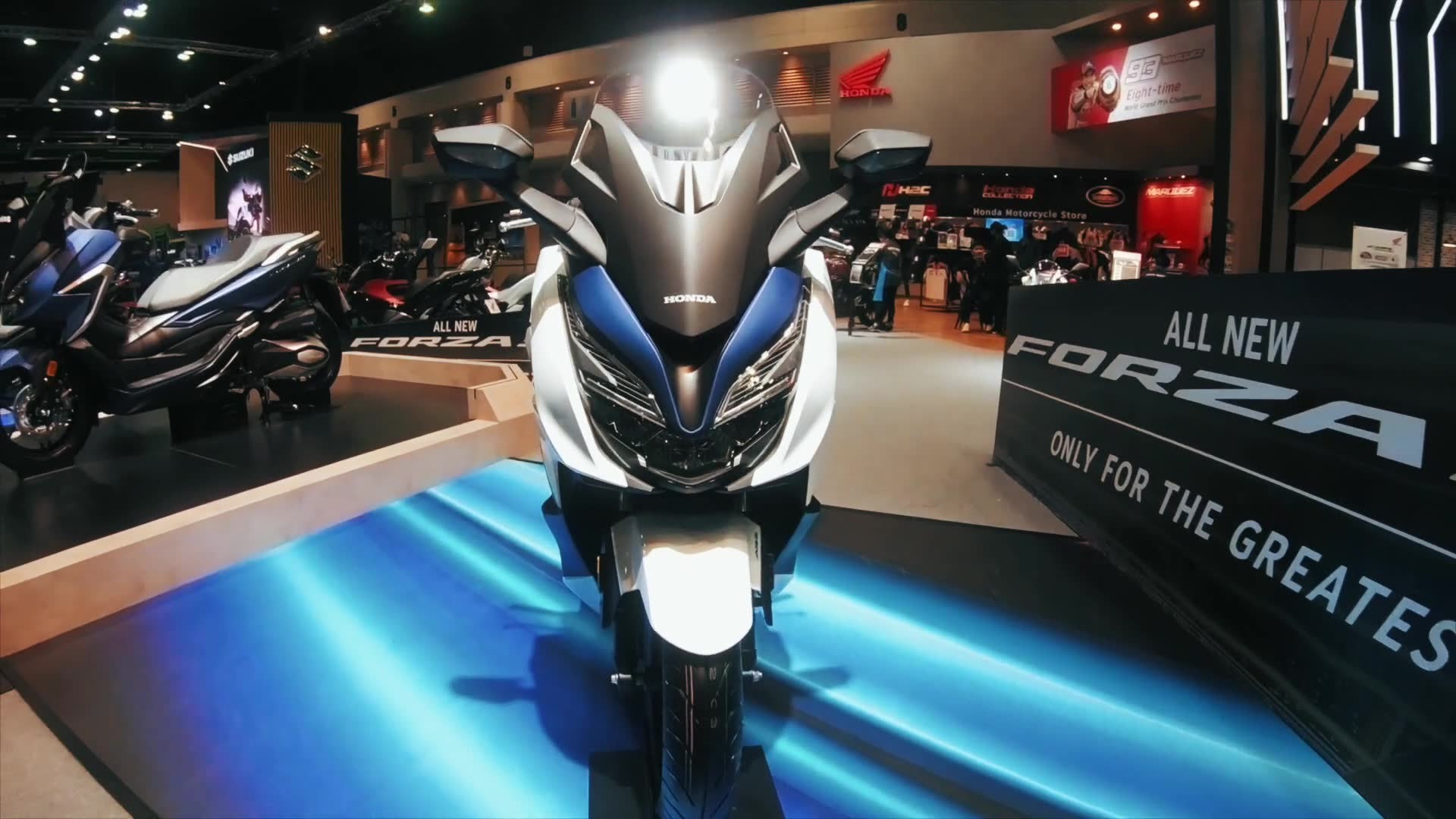 2020款本田巡航踏板佛沙forza350