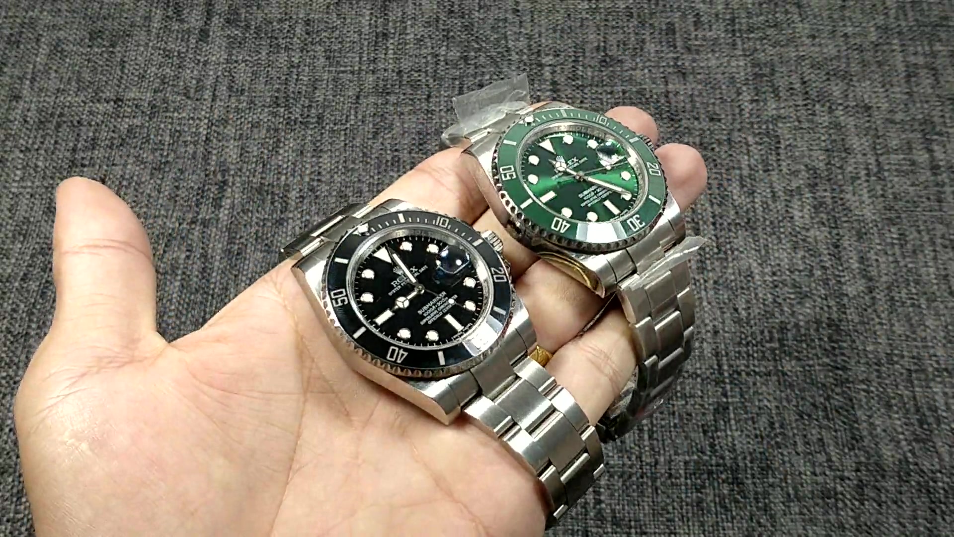 国际表业,最顶端的两款腕表,劳力士黑水鬼和绿水鬼真香