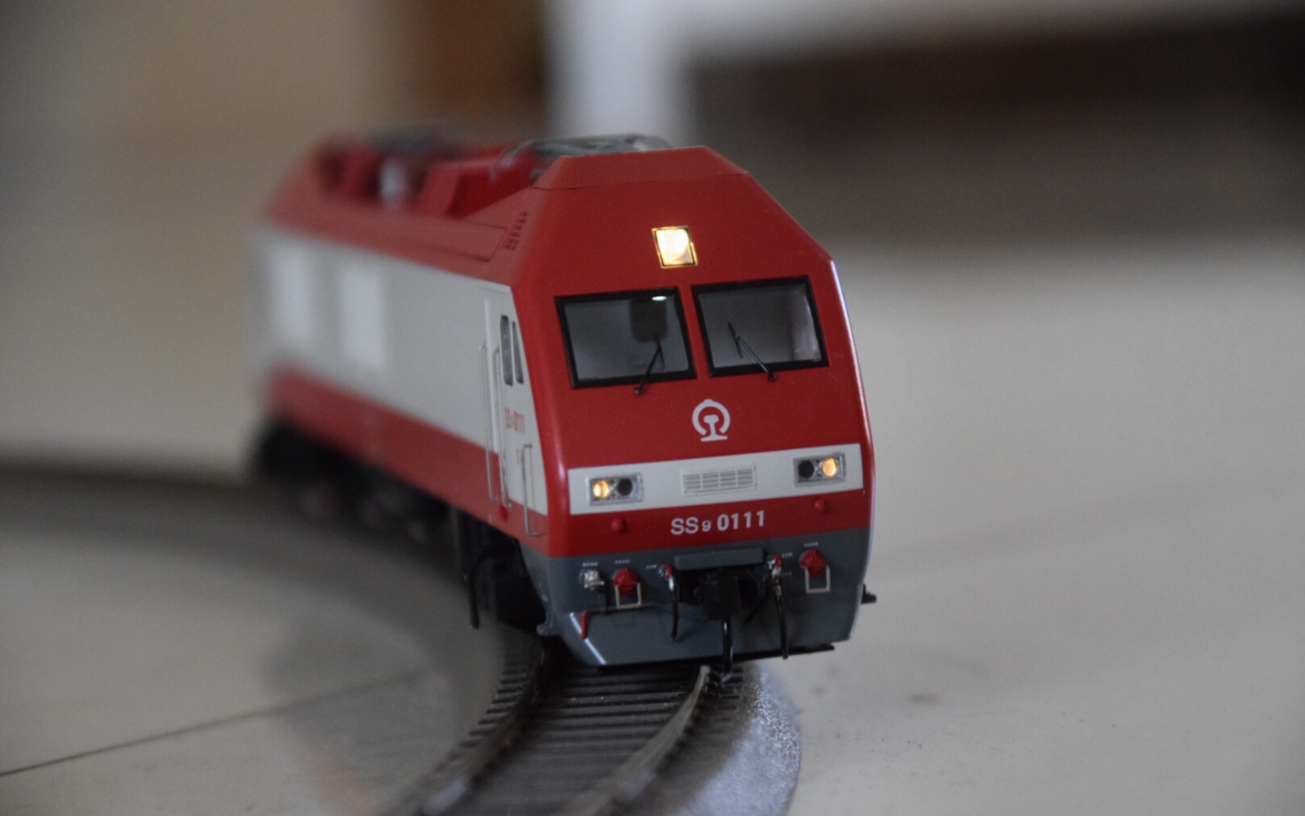 叁柒叁-火车模型 红色时代 火车模型跑车-无车次