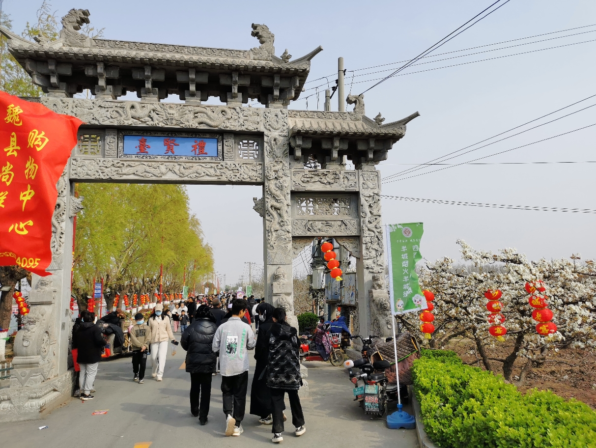 魏县梨花节景点在哪图片