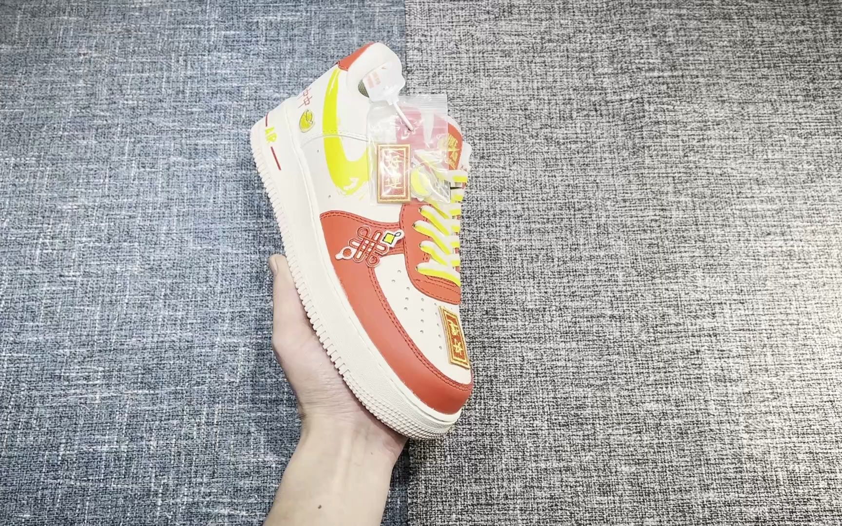 顶级版本分享 耐克nike air force 1 "chinese knot""中国结"低帮休闲