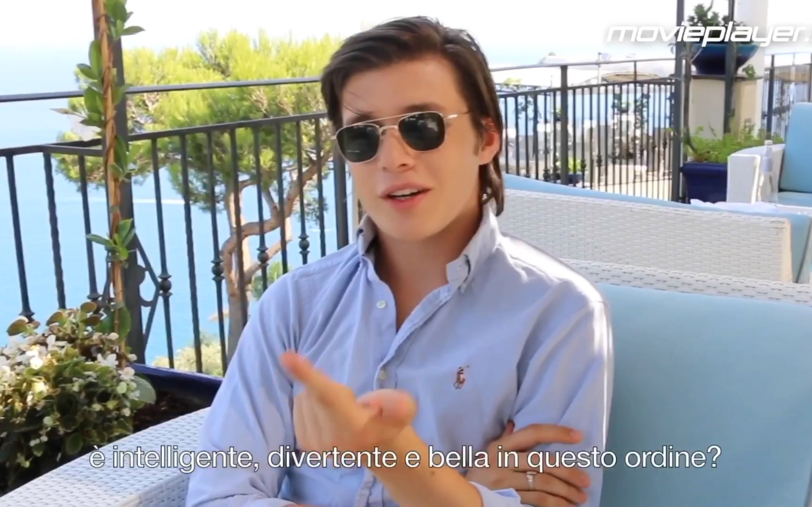 【nick robinson】墨镜大佬尼《一切的一切》个人专访