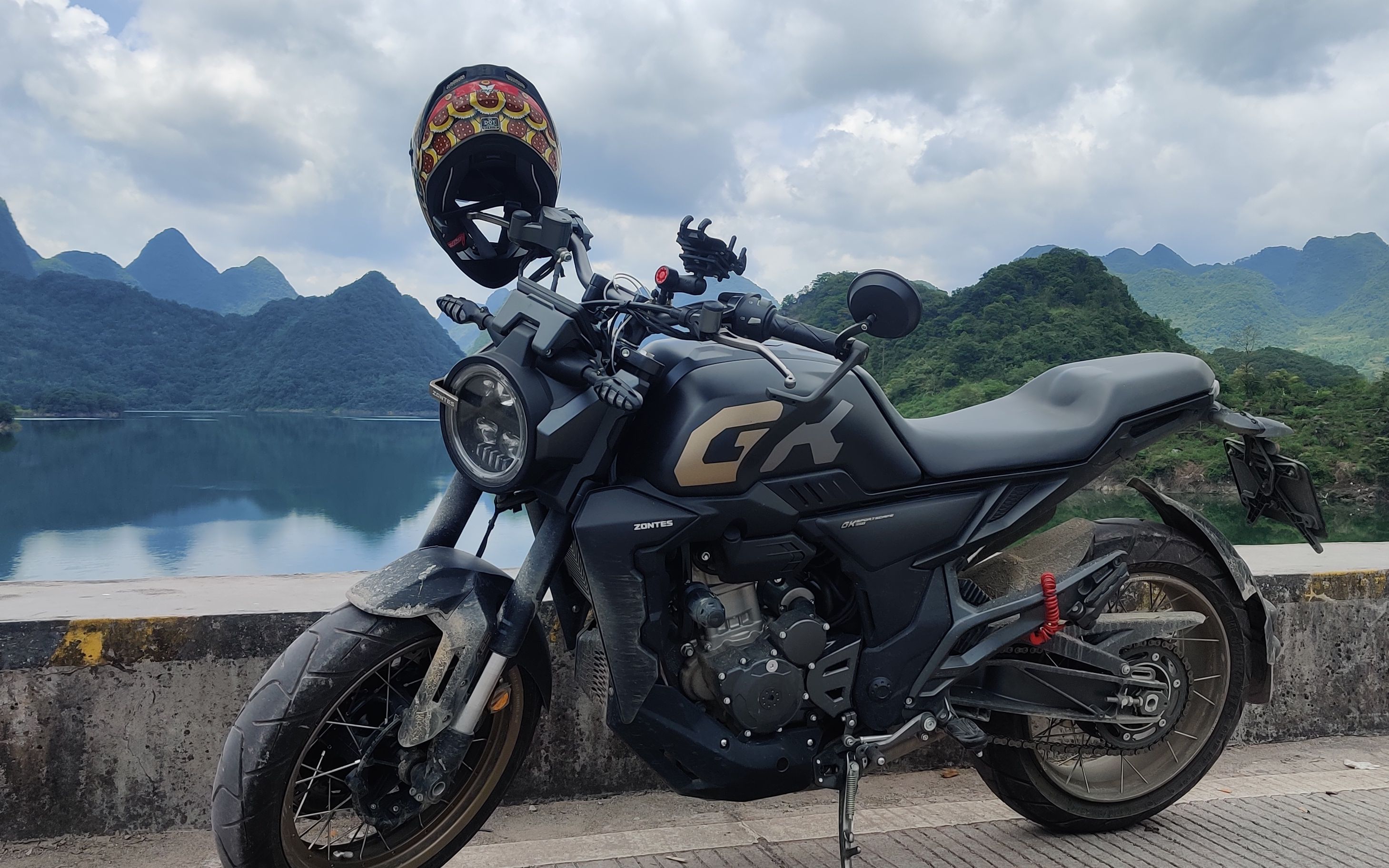 周末单骑勇闯桃花湖-升仕gk350_哔哩哔哩_bilibili