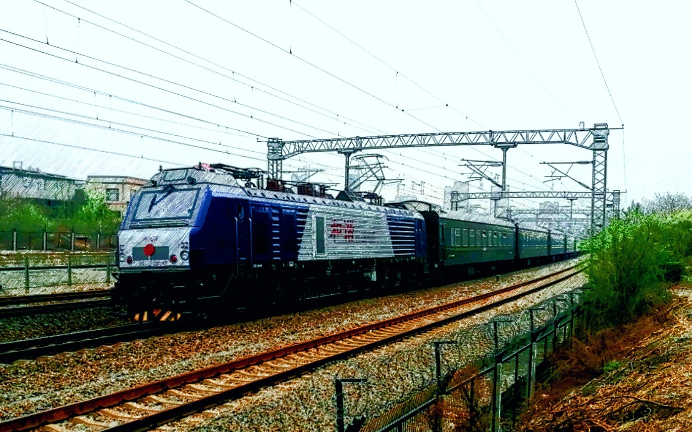 大河站的午后拍车记录(配乐剪辑版)