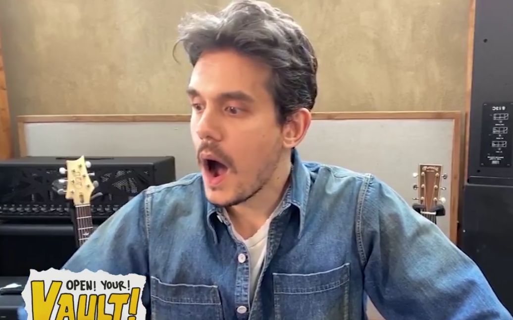 johnmayer在好基友andycohen的节目上出糗反应太可爱了