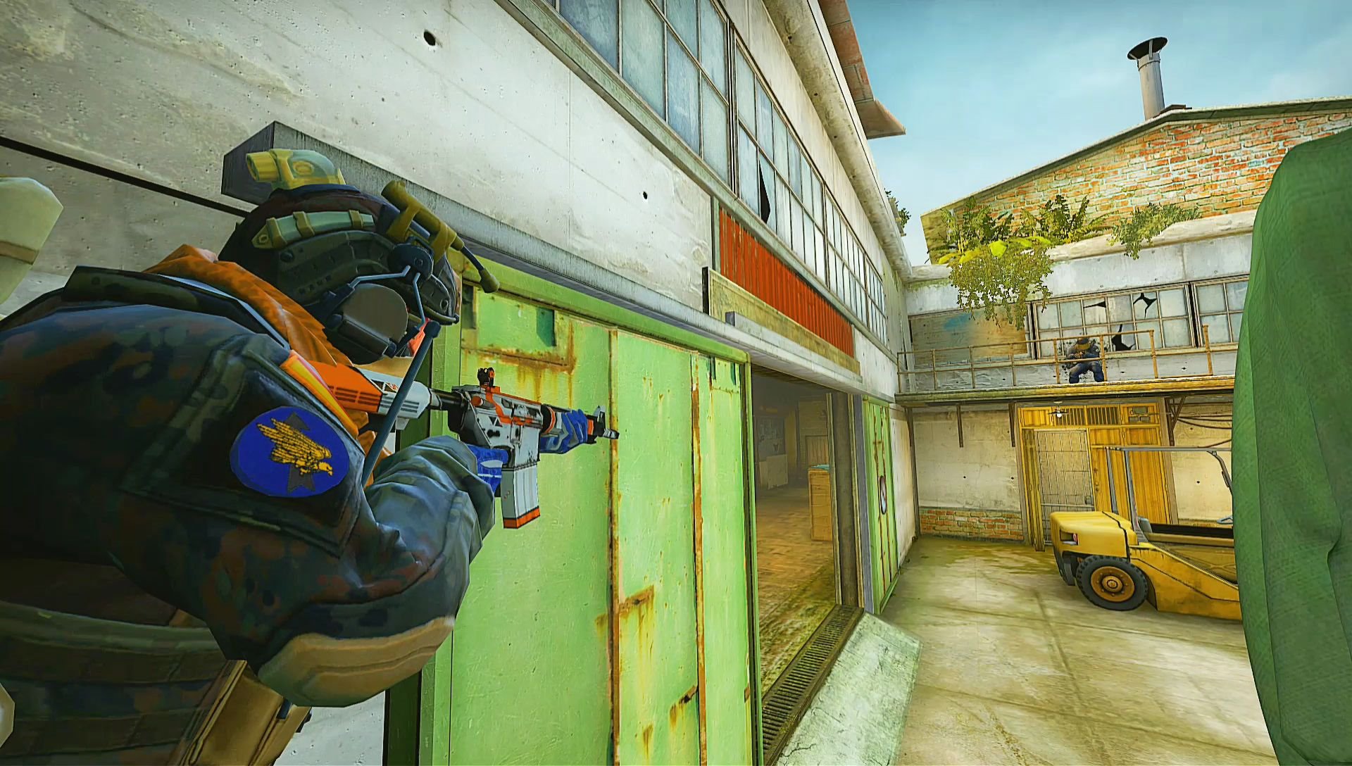 volunteerawp在csgo死城之谜的m4四杀(自拍杆视角)