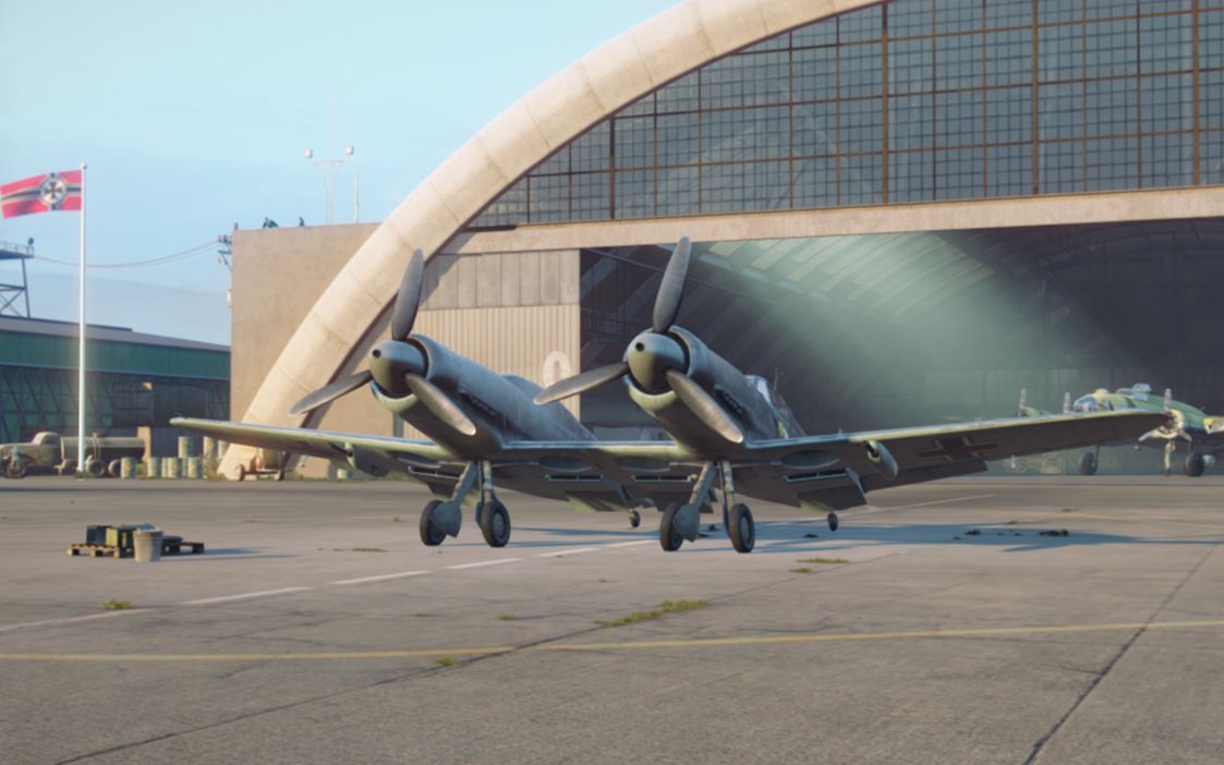 战机世界20美服娱乐德系bf109z无情屠杀重战