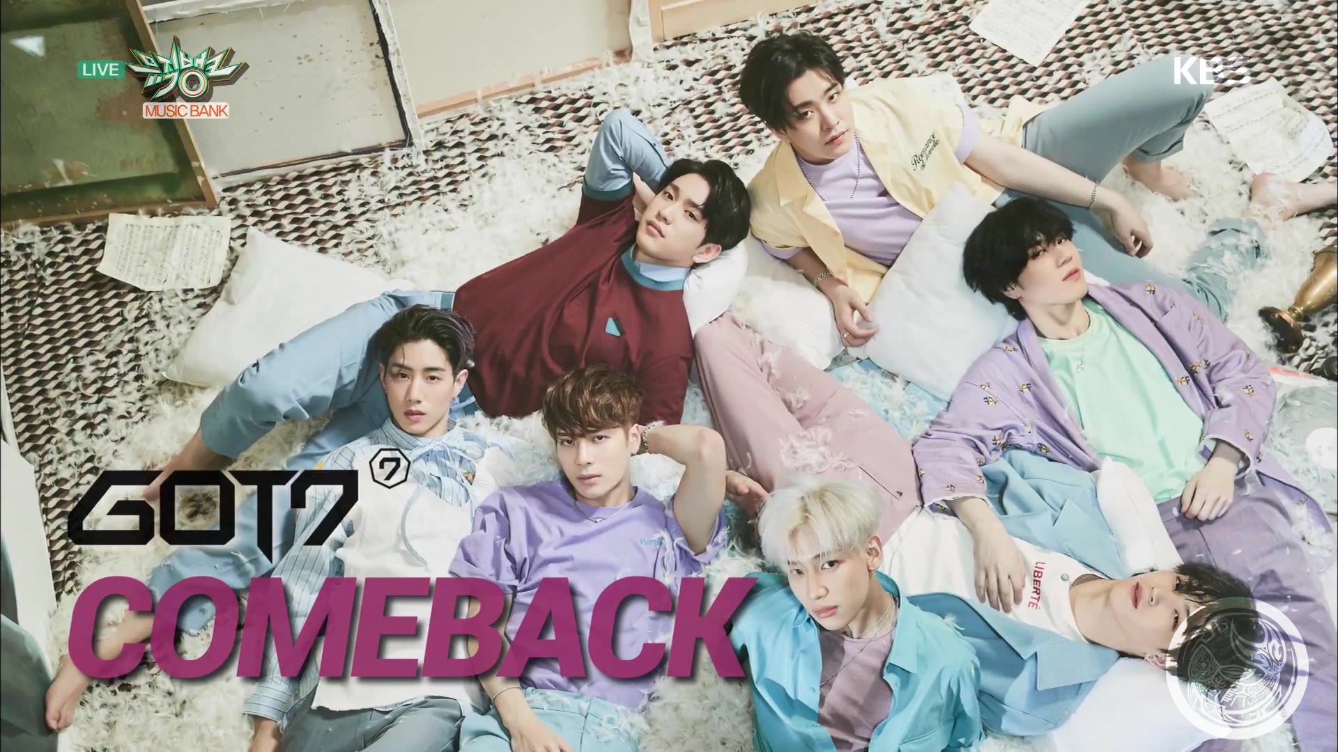 got7iamme打歌舞台混剪一键换装