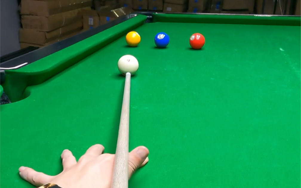 第一视角分享台球思路