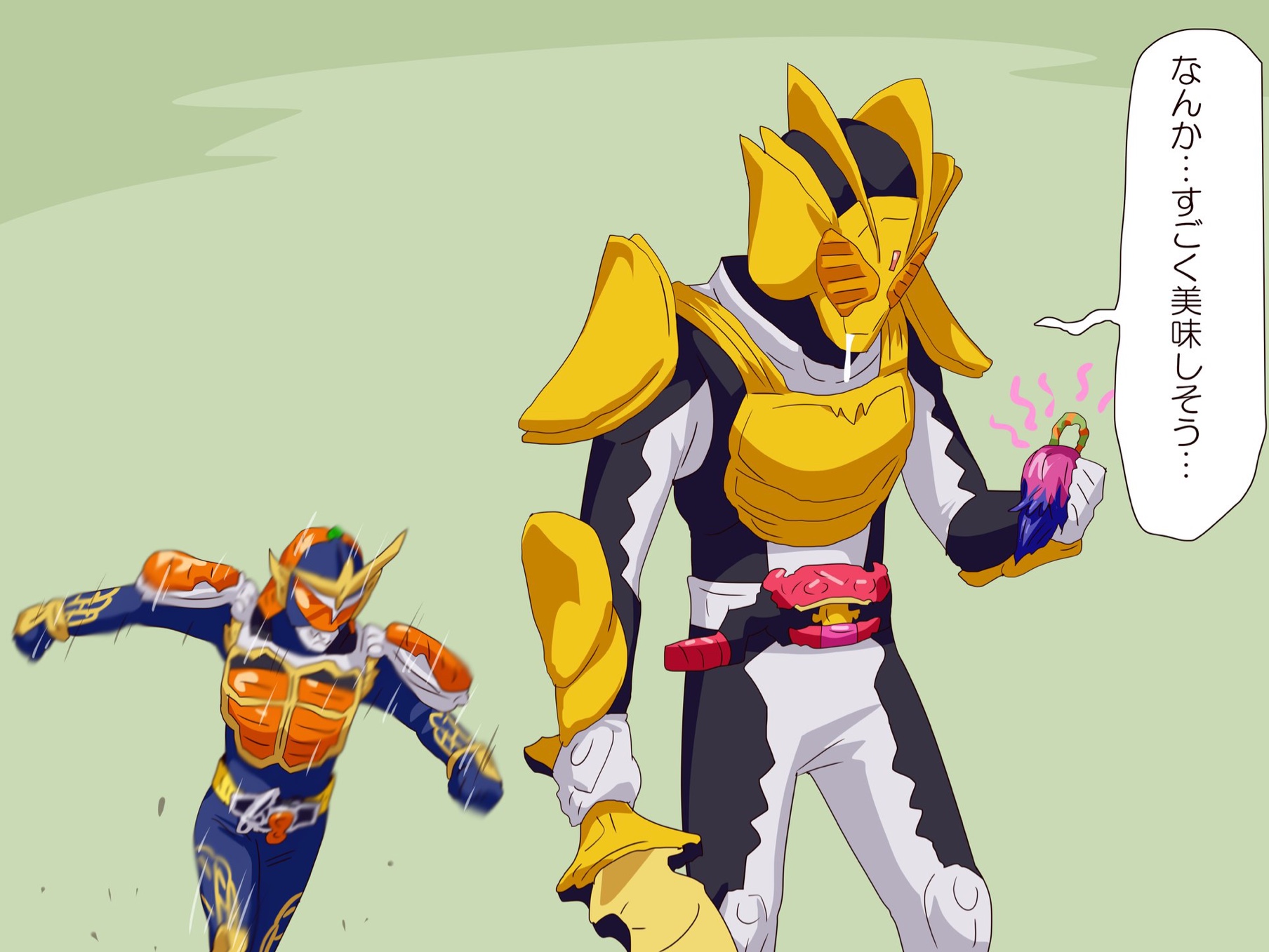 加布要吃海姆冥界果实 铠武跑来制止