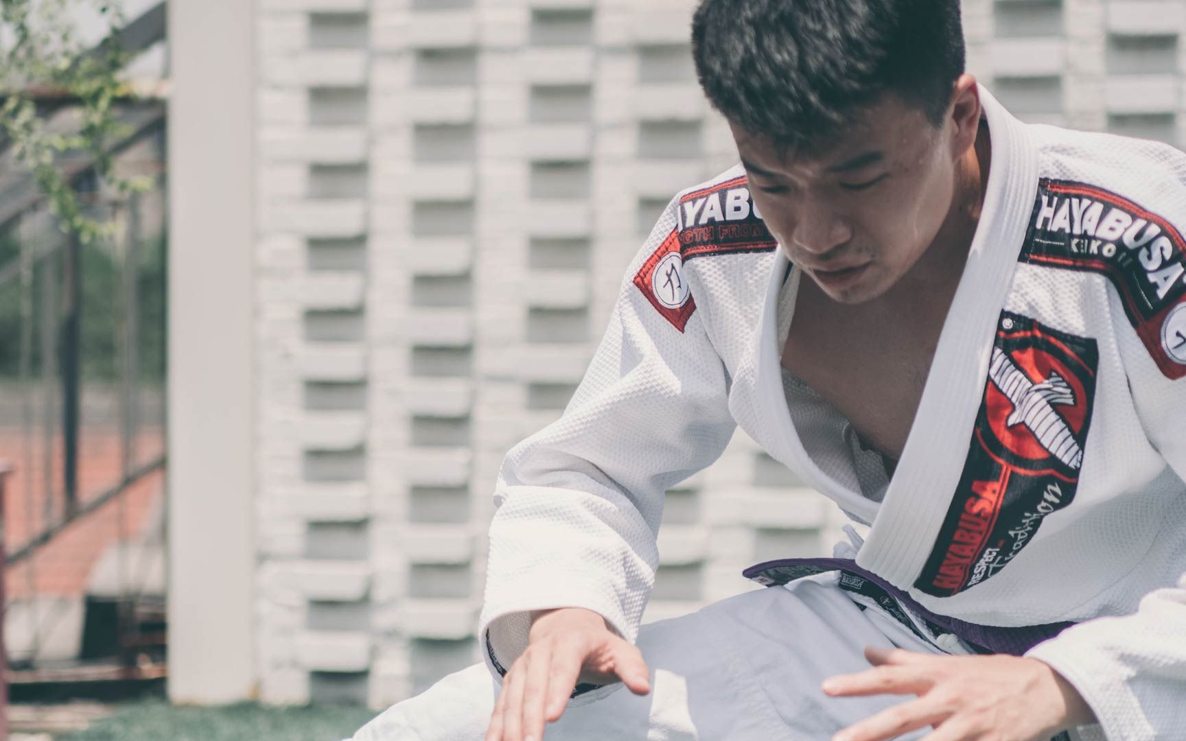 巴西柔术实战教学-三角绞