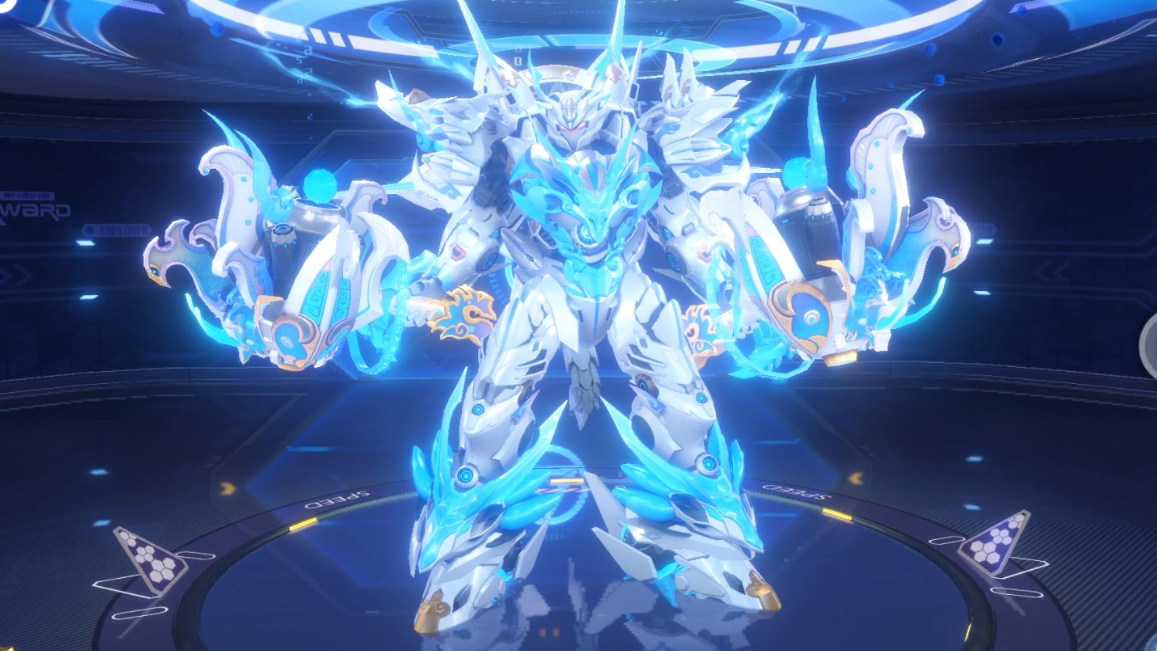 墨影青龙&伴生进阶皮肤敖丙车库全特效预览