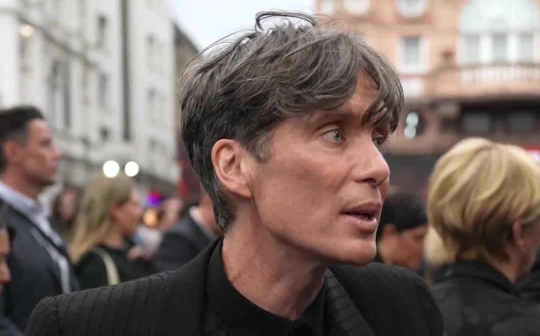 【cillian murphy】《奥本海默》伦敦首映的竖屏镜头