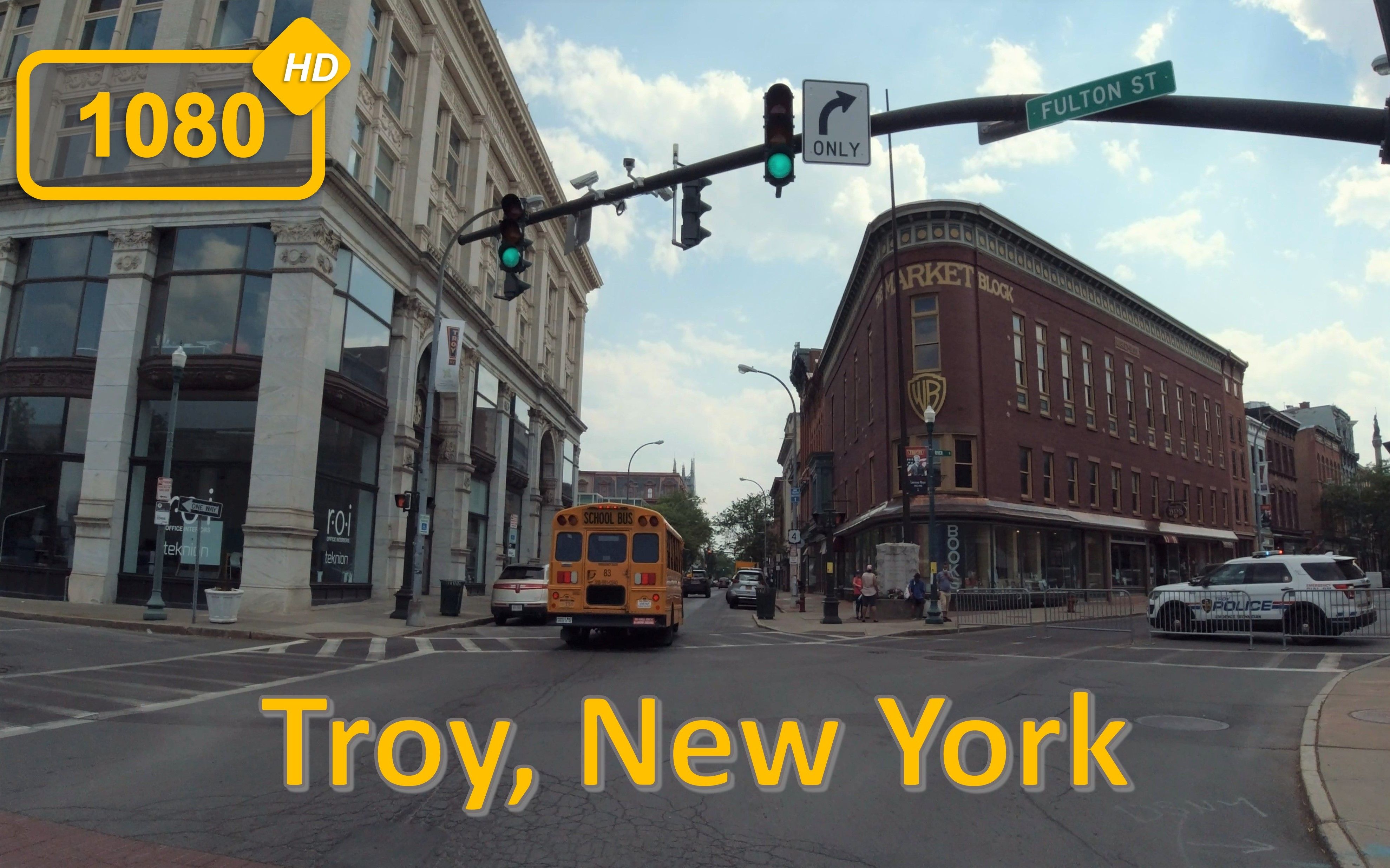 特洛伊,纽约州 Driving in Troy, New York 行车旅游Vlog哔哩哔哩bilibili