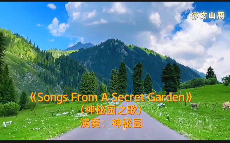 [图]世界名曲《Songs From A Secret Garden》，好美的曲子，洗涤心灵