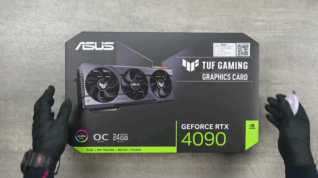 华硕(asus)tuf geforce rtx 4090 d 24g gaming 电竞游戏显卡