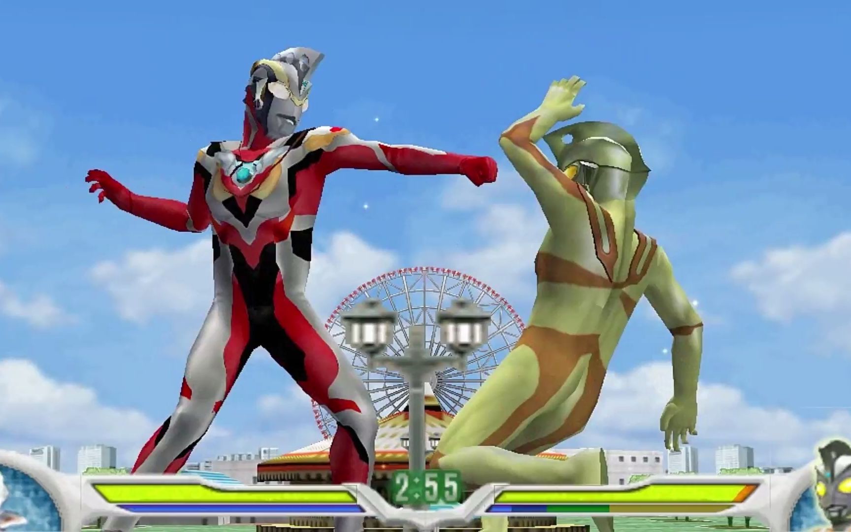 奥特曼格斗进化0:泽塔奥特曼野性形态贴图,但是p站同人