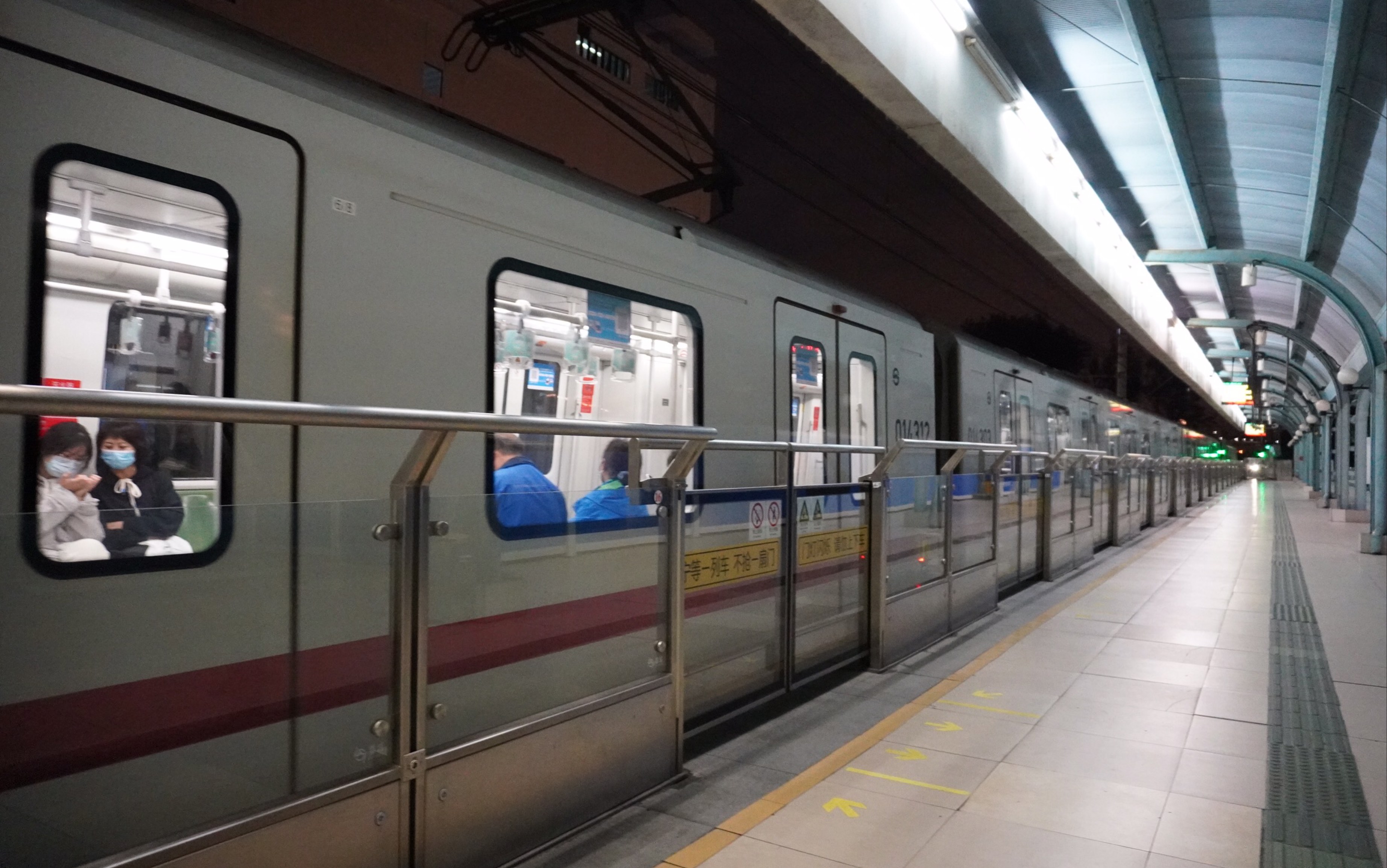 上海地铁1号线莲花路站～外环路站运行区间