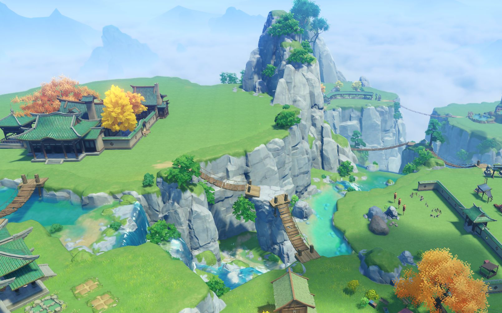 【原神家园】翠黛峰建造完成纪念_手机游戏热门视频