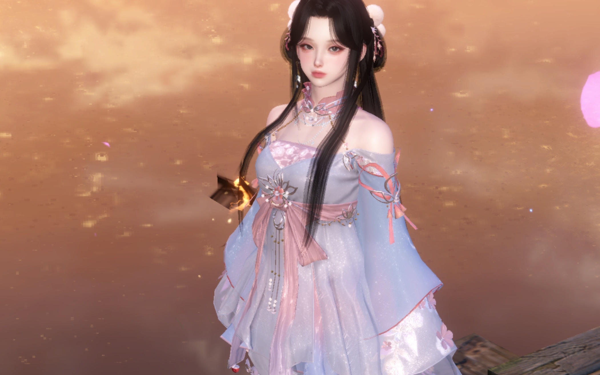 一个视频告诉你逆水寒手游服装的质感和垂落感有多好