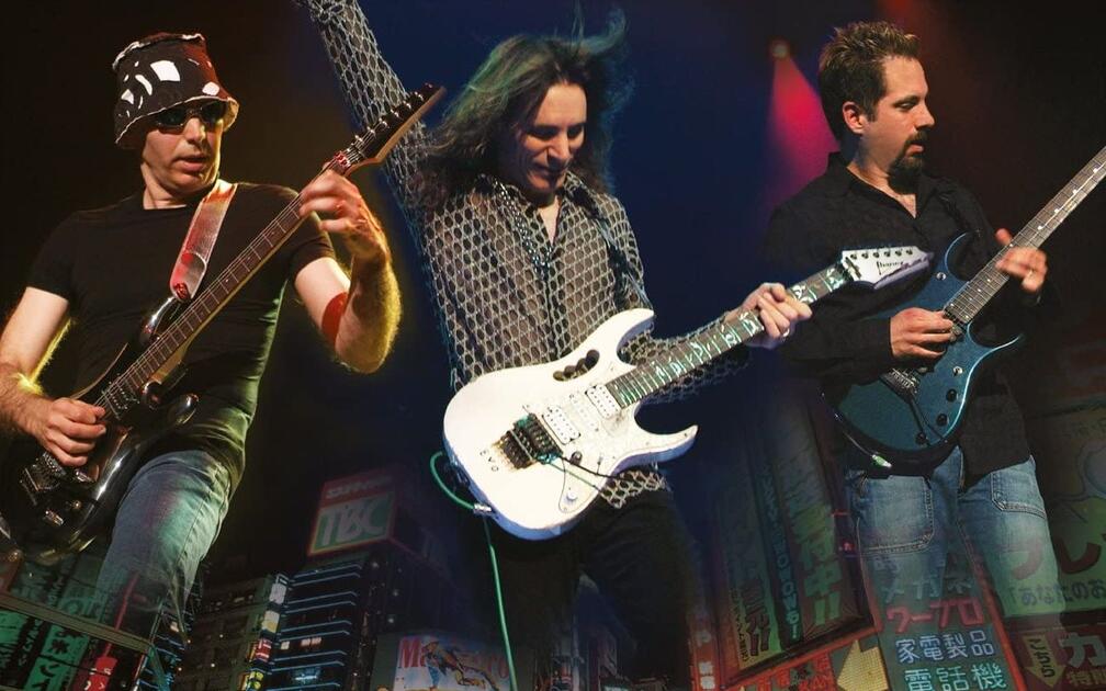 G3 - 2005年东京现场（Joe Satriani, Steve Vai, John Petrucci）_哔哩