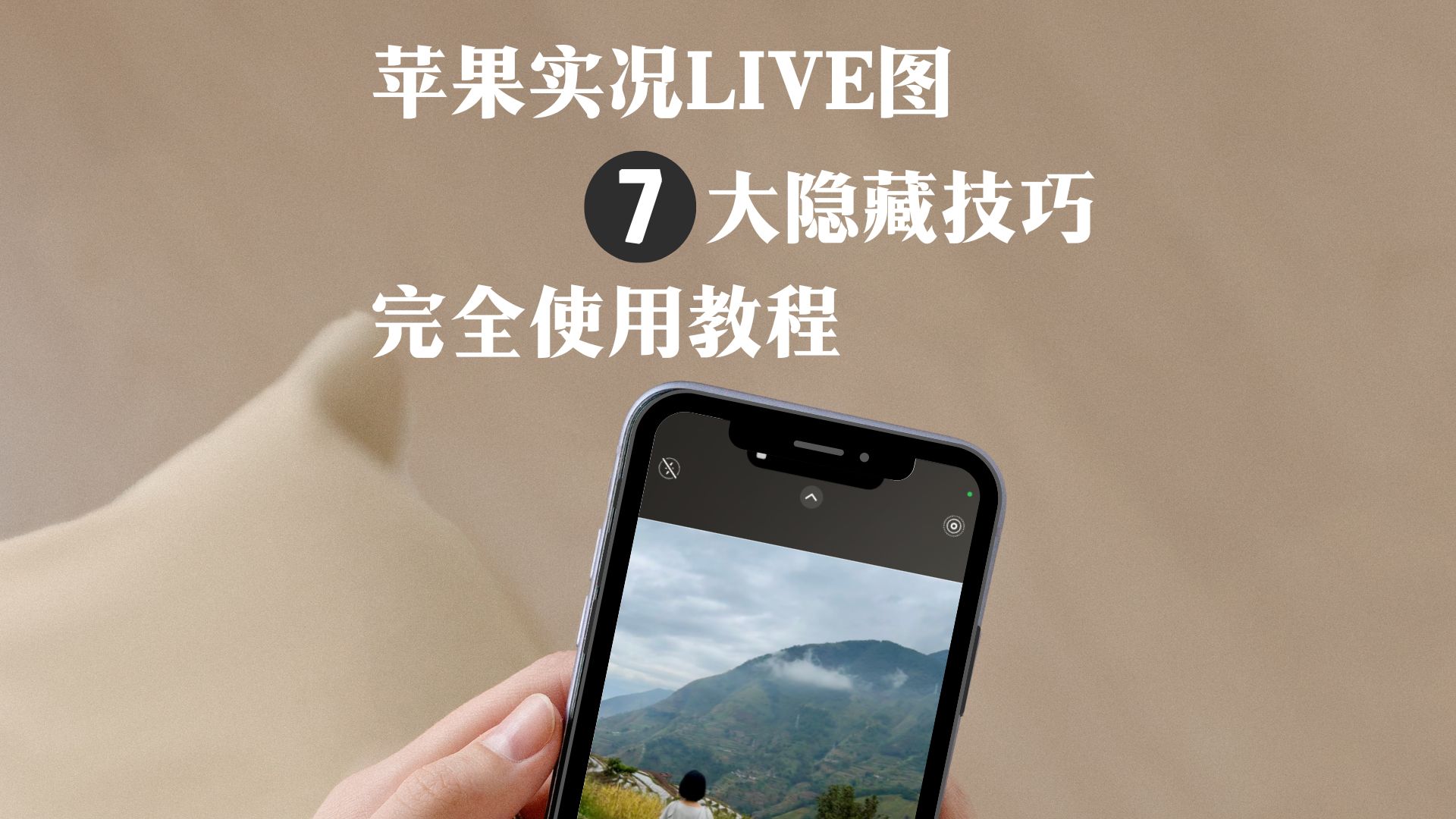 iPhone实况live图 7大隐藏技巧 看完这条完全拿捏 转发|剪裁|调色哔哩哔哩bilibili