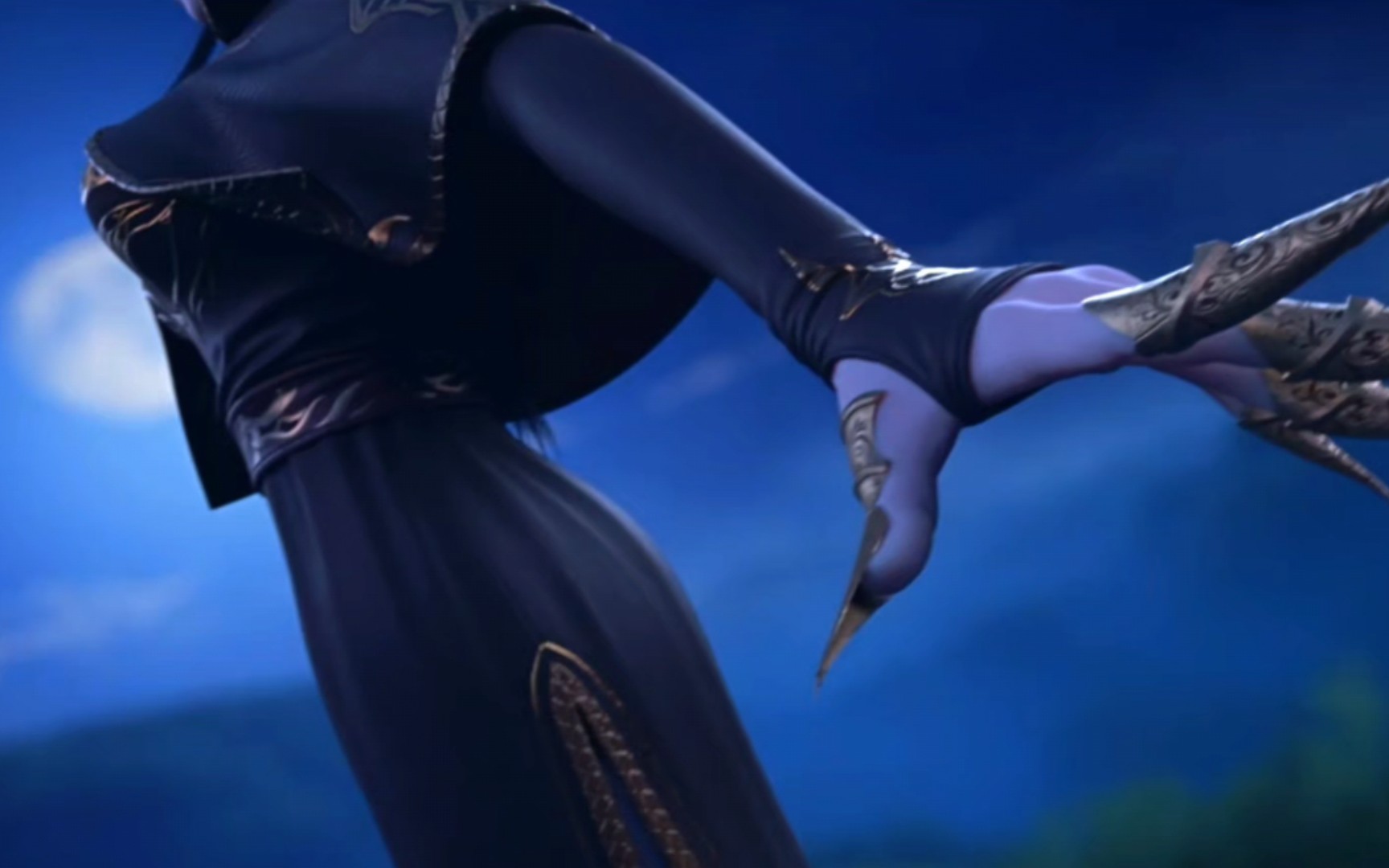 美杜莎黑袍造型,好家伙,与萧炎同款面具