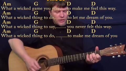 Wicked Game by Chris Isaak - How to Play Guitar Chords 