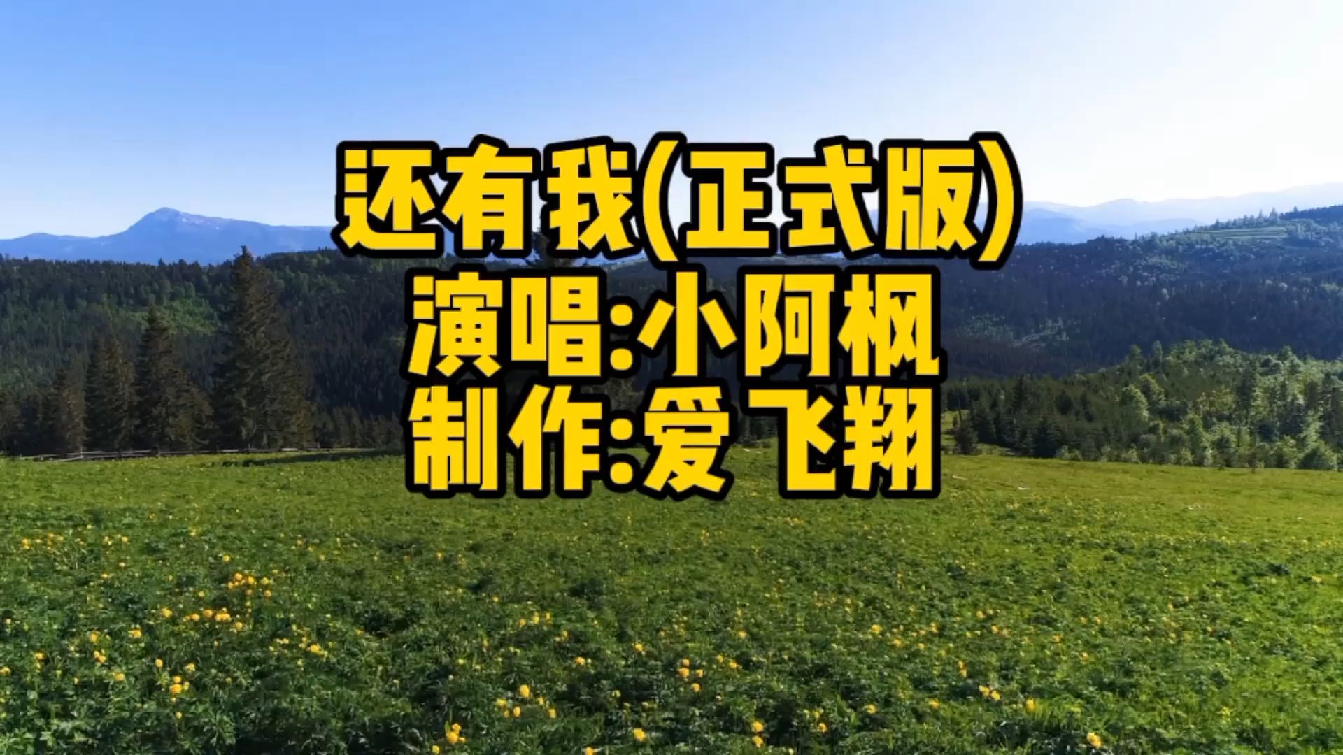 小阿枫还有我正式版就算全世界离开你还有一个我来陪