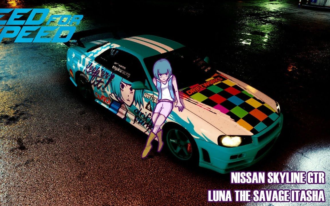 极品飞车skylinegtr痛车initialdgasgasgas