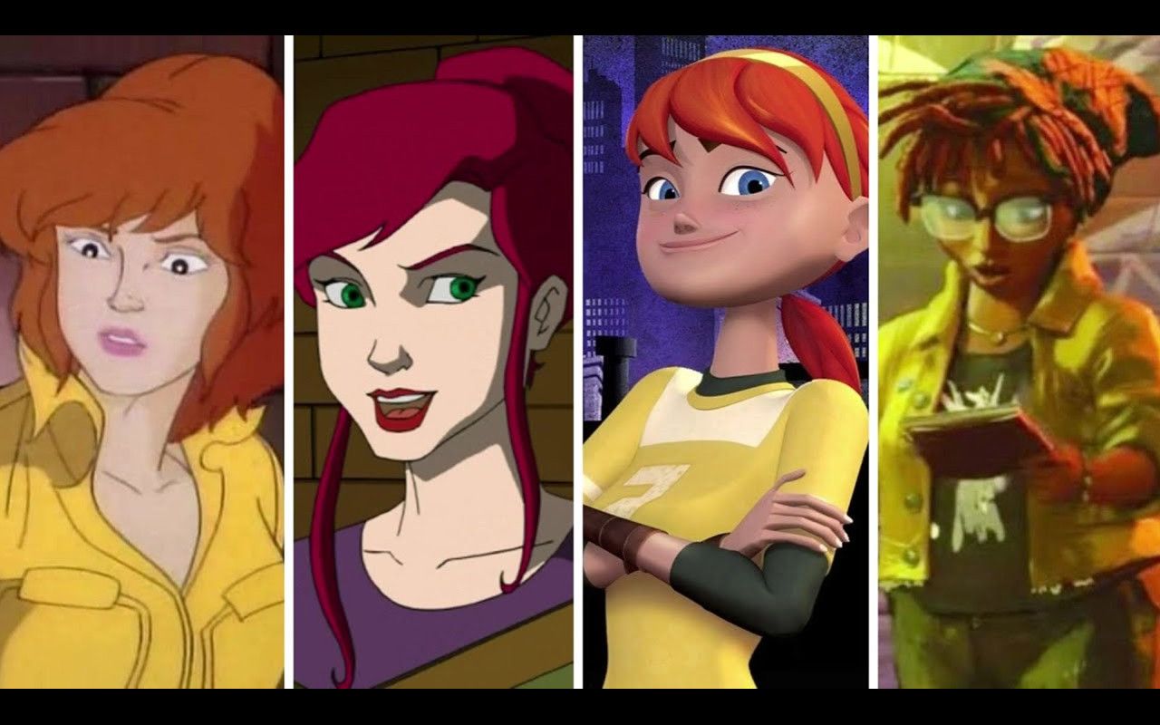 《忍者神龟》美女记者爱普莉尔1987-2023年以来动画与影视剧中的演变