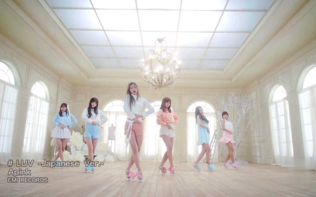 Apink LUV日本版MV哔哩哔哩bilibili