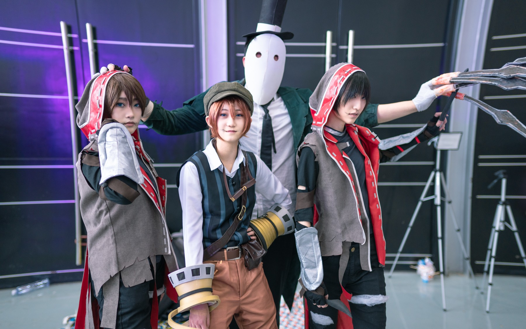 【第五人格佣兵cosplay】刺弹刺的场照!我是小弹簧!