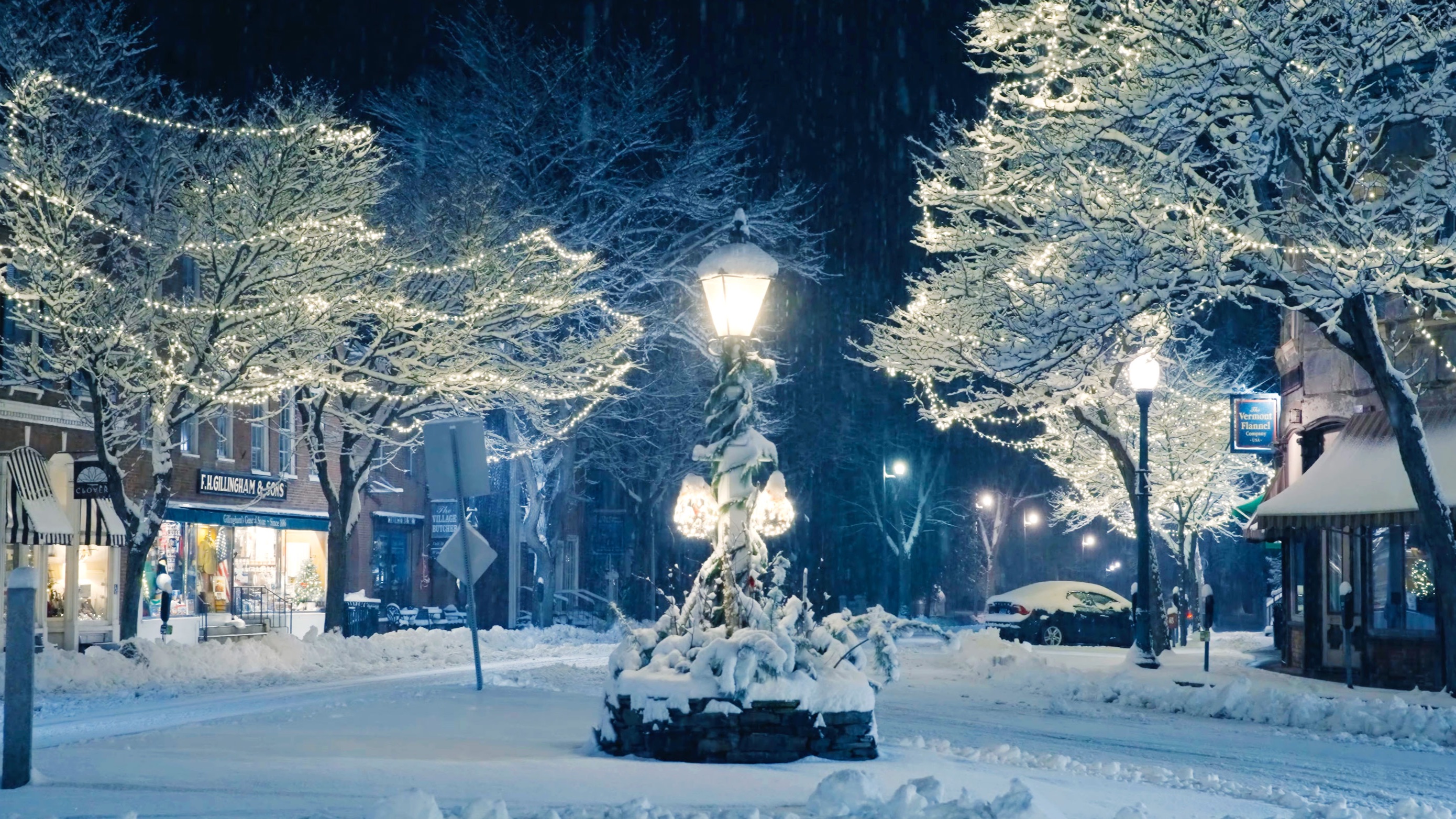 孤独的雪景图片图片