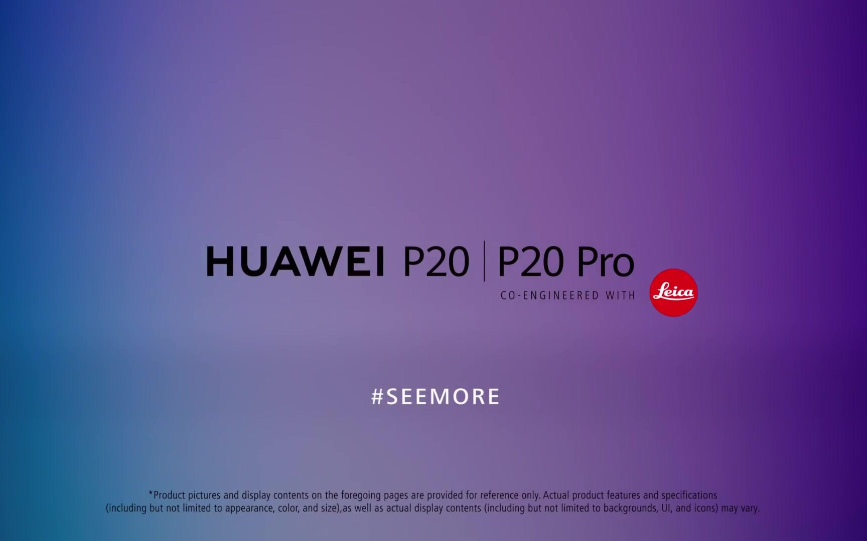 华为P20宣传片 Introducing the HuaweiP20 and HuaweiP20 Pro哔哩哔哩bilibili