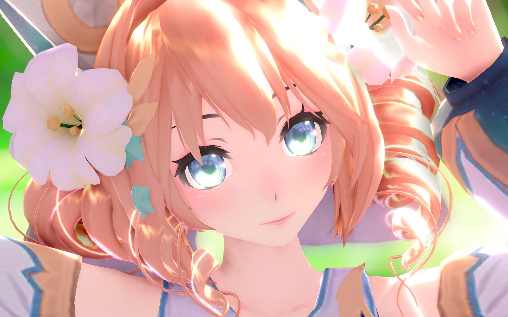 王者荣耀mmd再见了偷花人蔡文姬繁星吟游