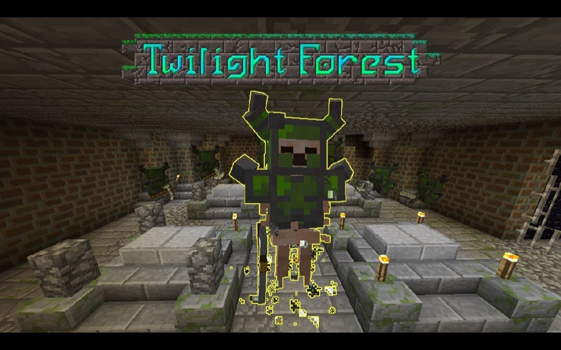 [图]Minecraft: |暮色森林| 幻影骑士Boss战!